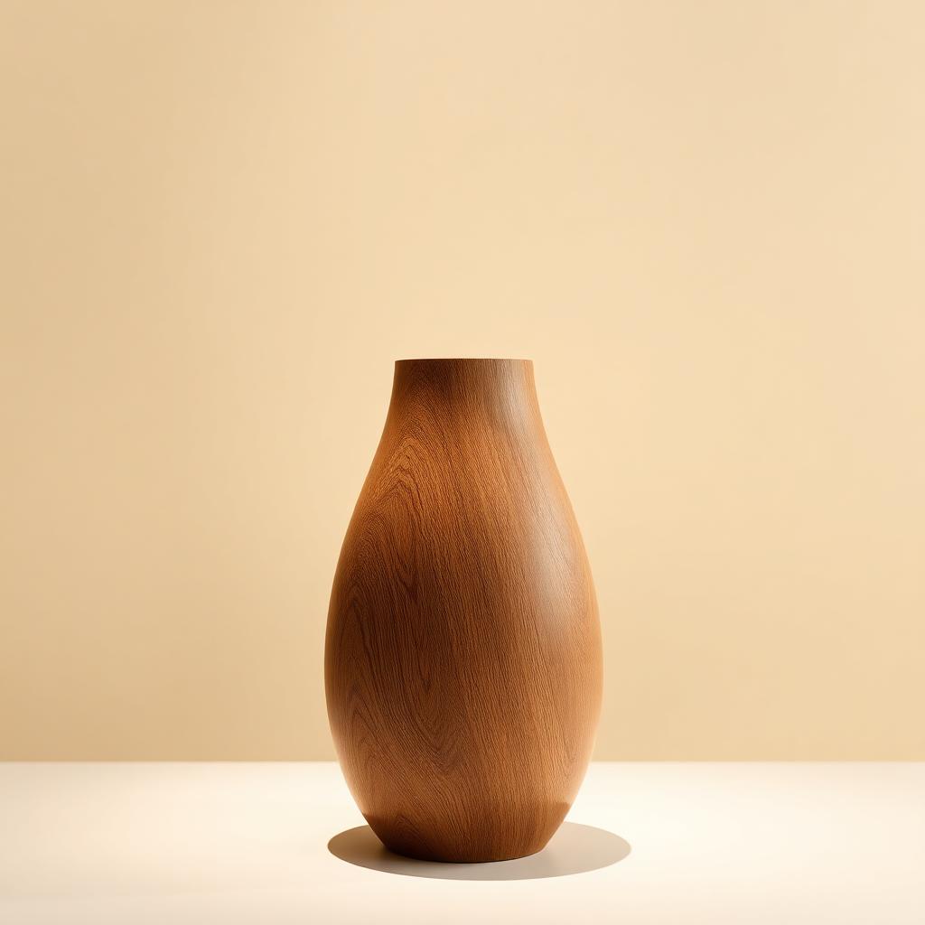 Monolith Oak Vase