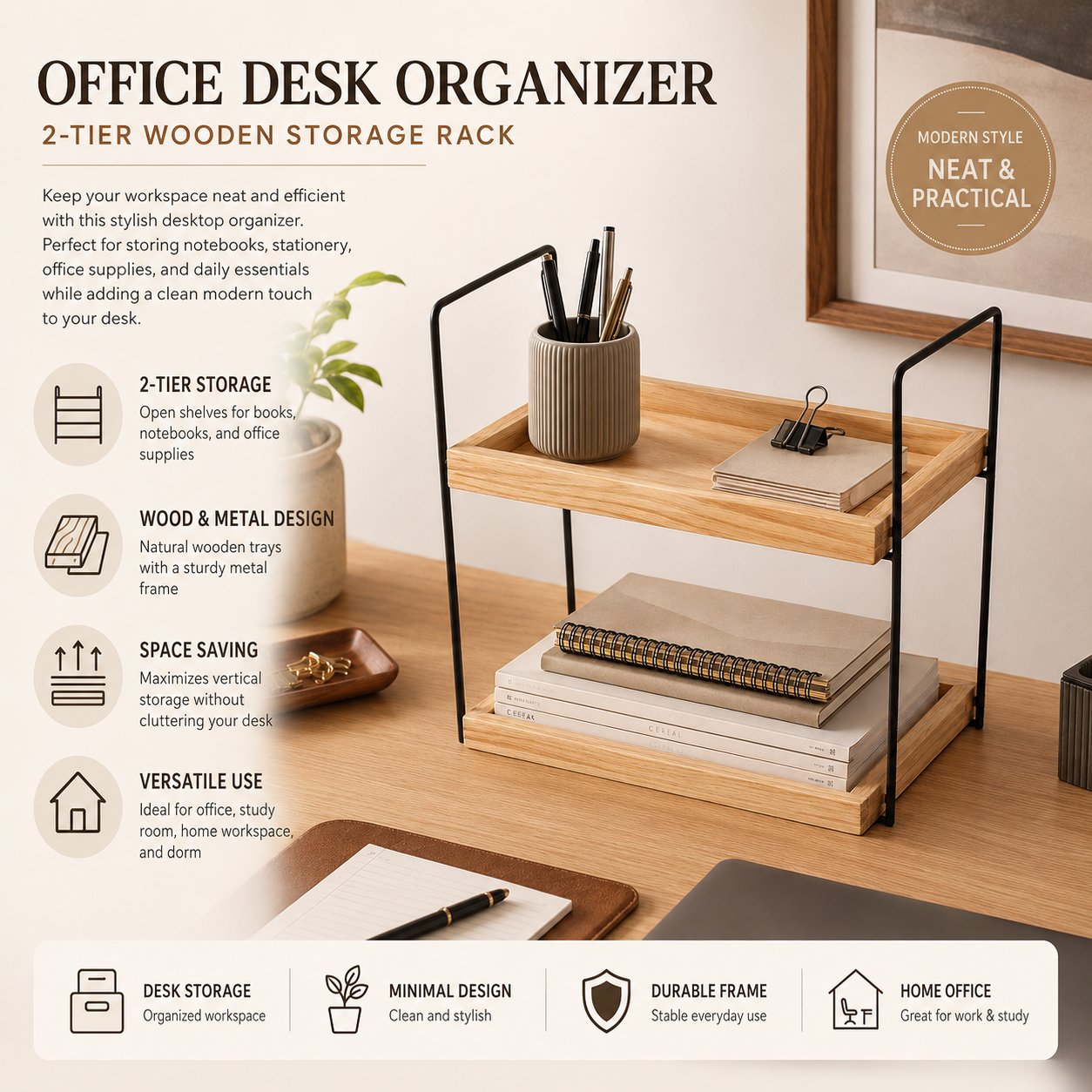 Office Organizer Shelf