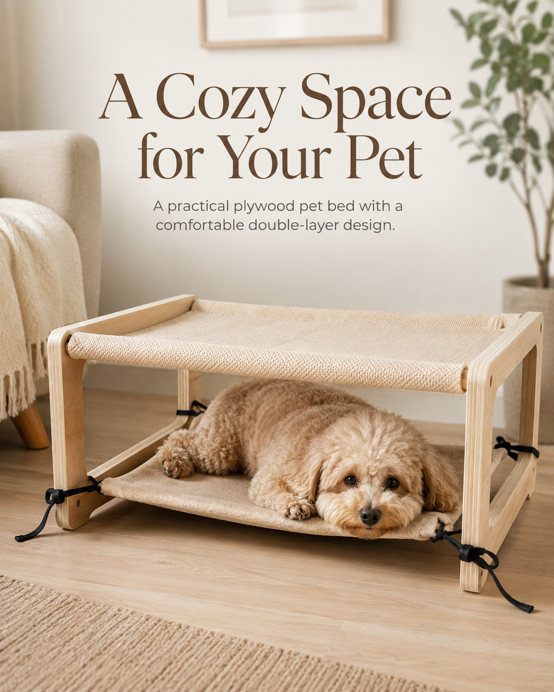 Double Layer Pet Bed